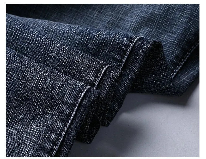 Men's Business Casual Straight Jeans