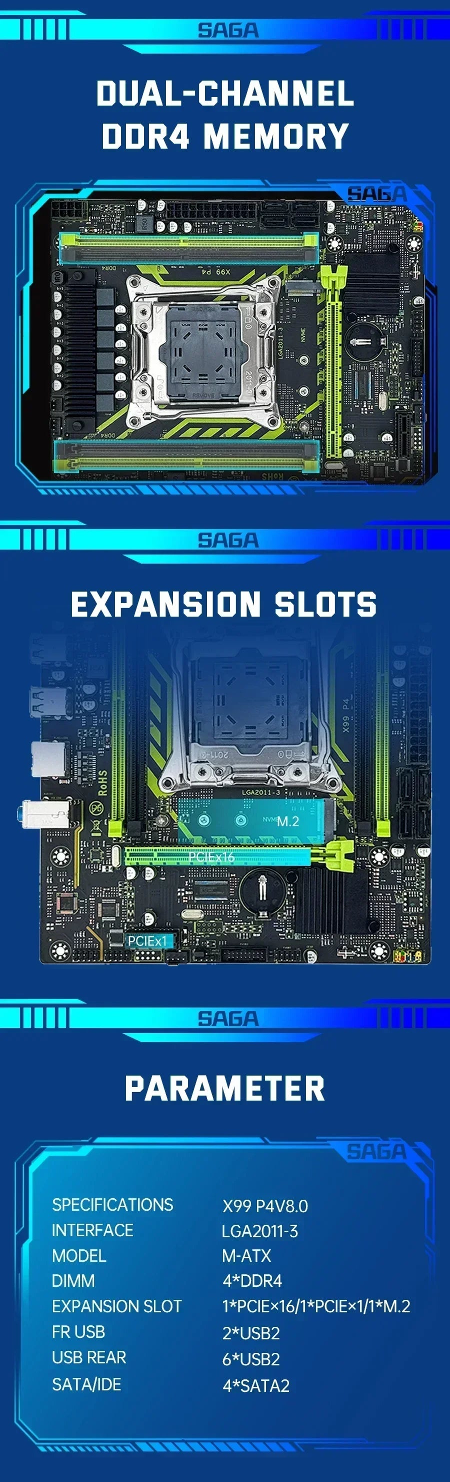 X99 Motherboard Set