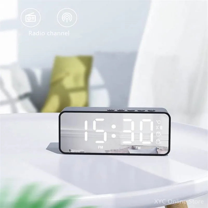 Portable Bluetooth Speaker Mini Alarm