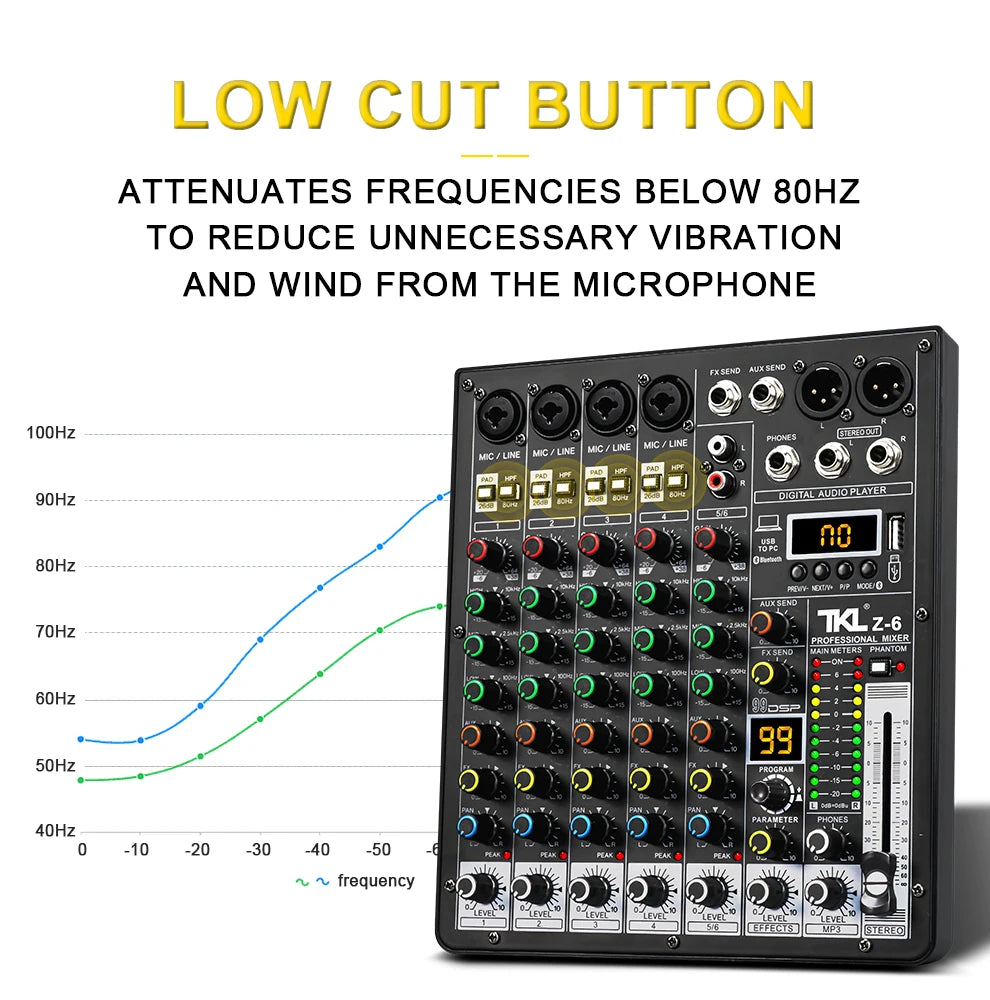 Bluetooth Karaoke Mixer