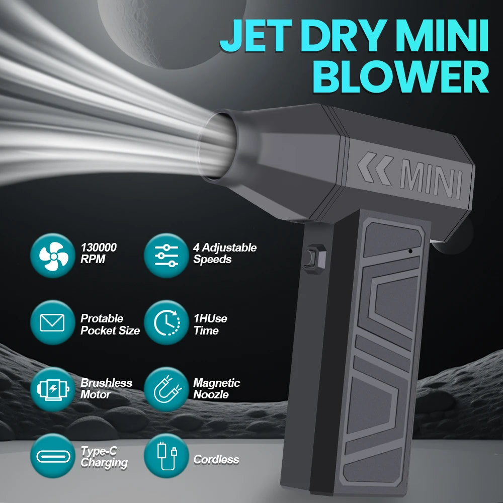 Turbo Jet Portable Electric Air Duster