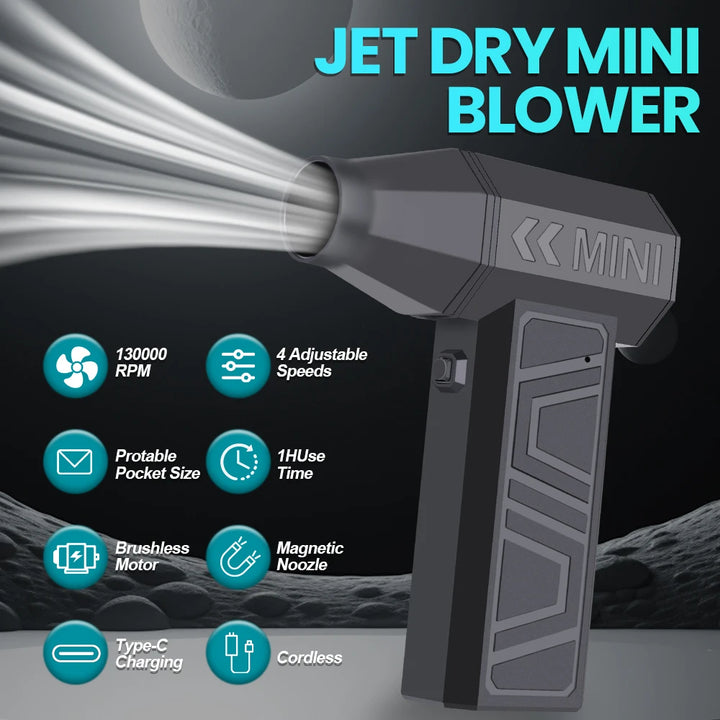 Turbo Jet Portable Electric Air Duster