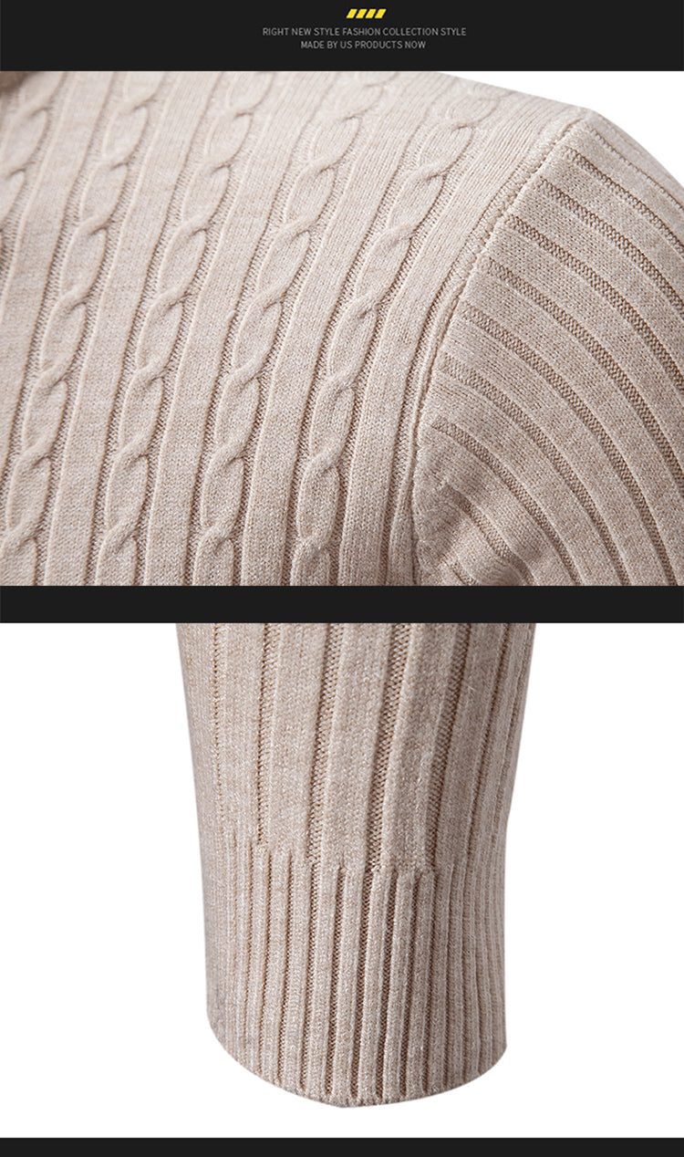 Men’s High-Neck Sweater