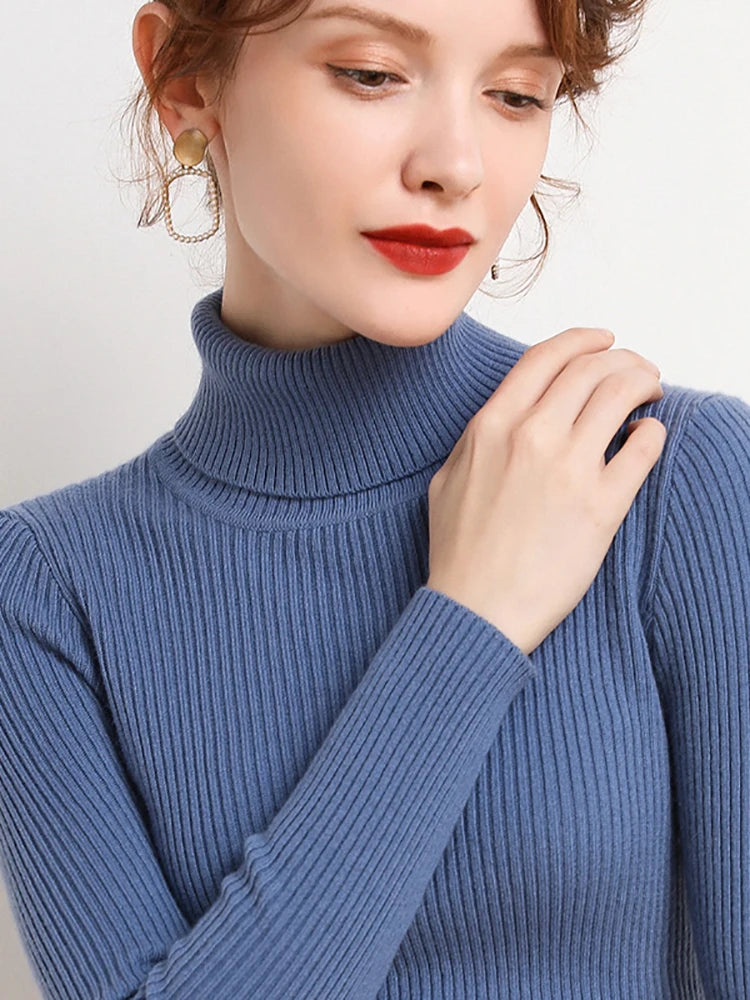Women’s Fall Turtleneck Sweater