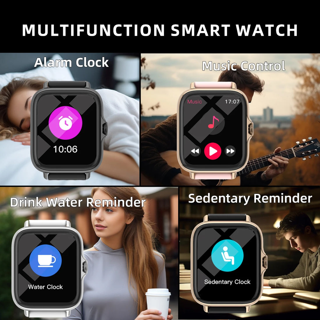 Waterproof Smartwatch 1.83"