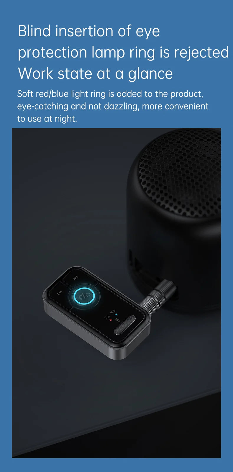 Bluetooth 5.3 Audio Adapter Transmitter