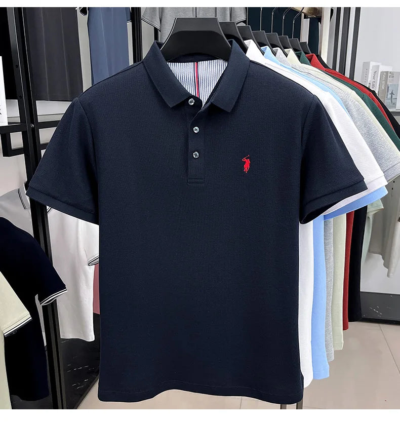 Men's Cotton Polo Shirt Embroidered