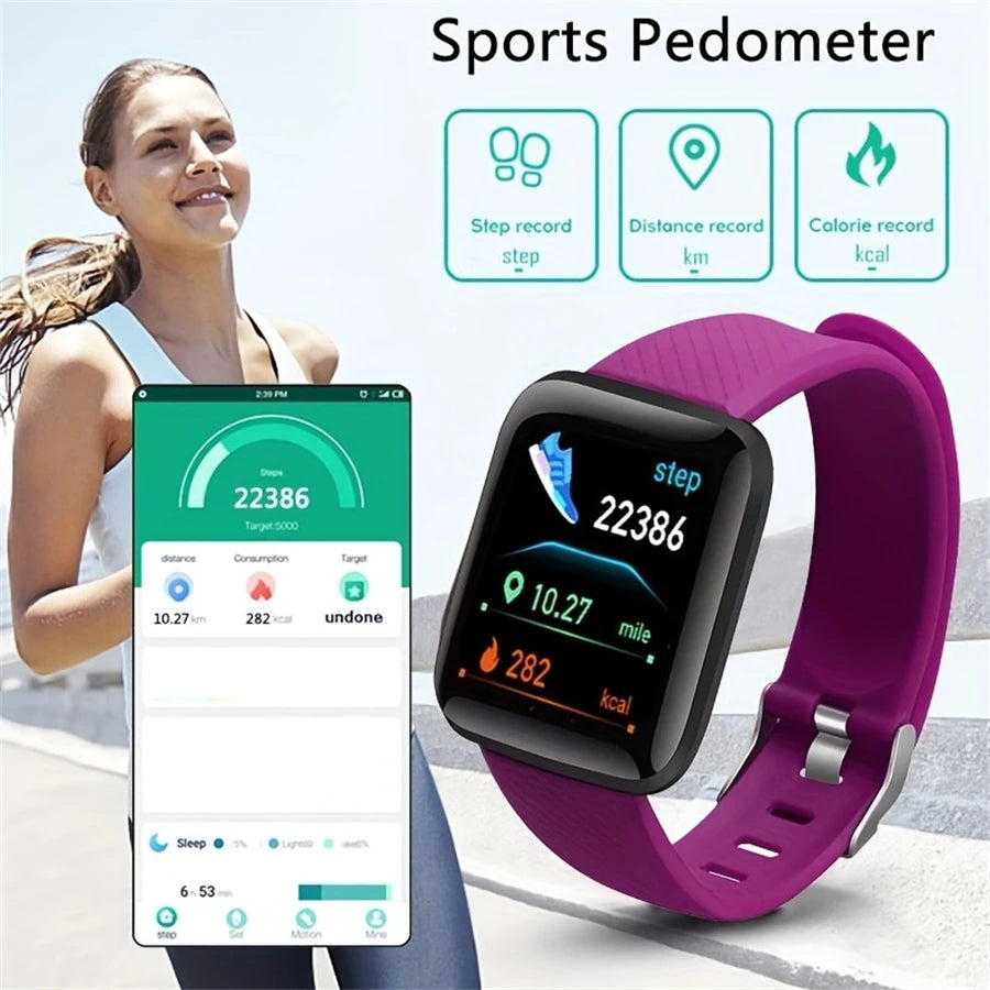 Fitness Smartwatch Android iOS Compatible