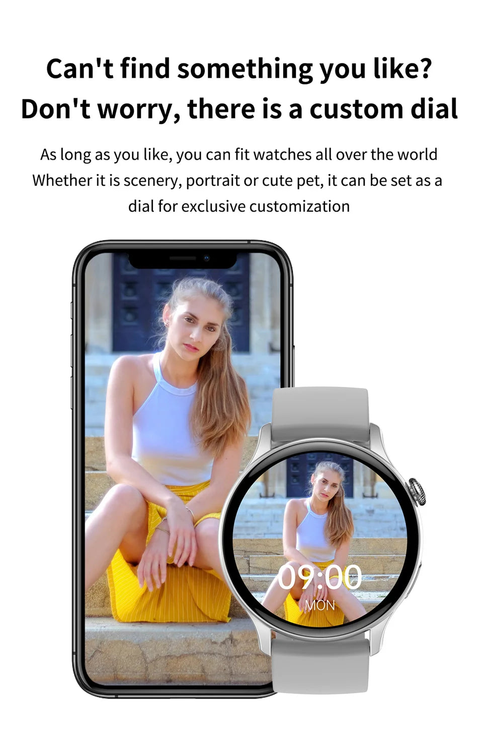2024 AMOLED Ladies Smartwatch