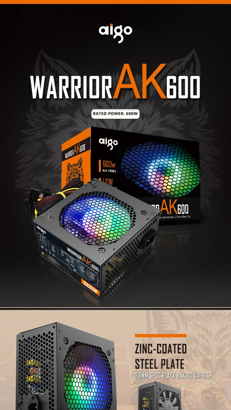 RGB Gaming Power Supply