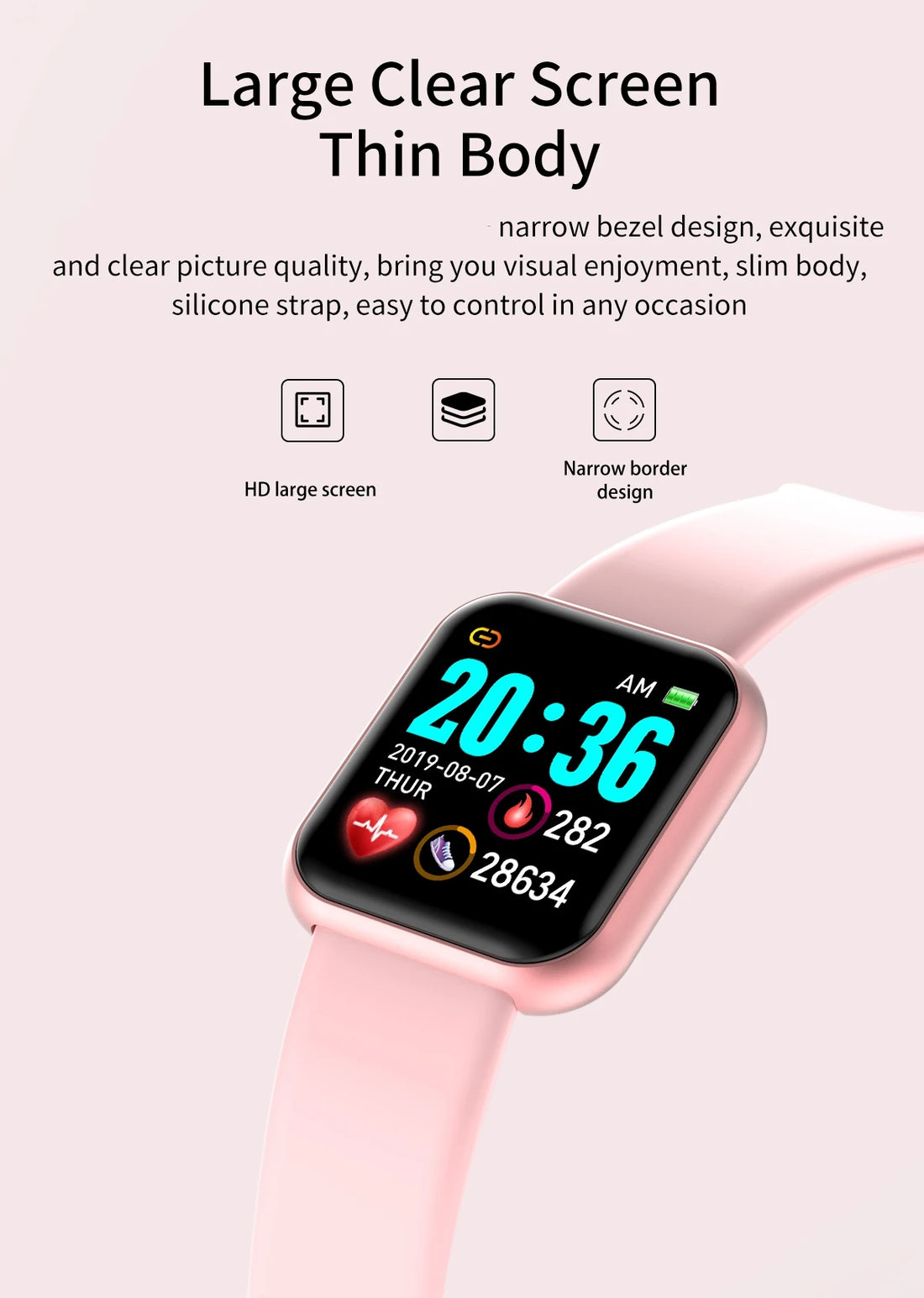 Fitness Smartwatch with Music