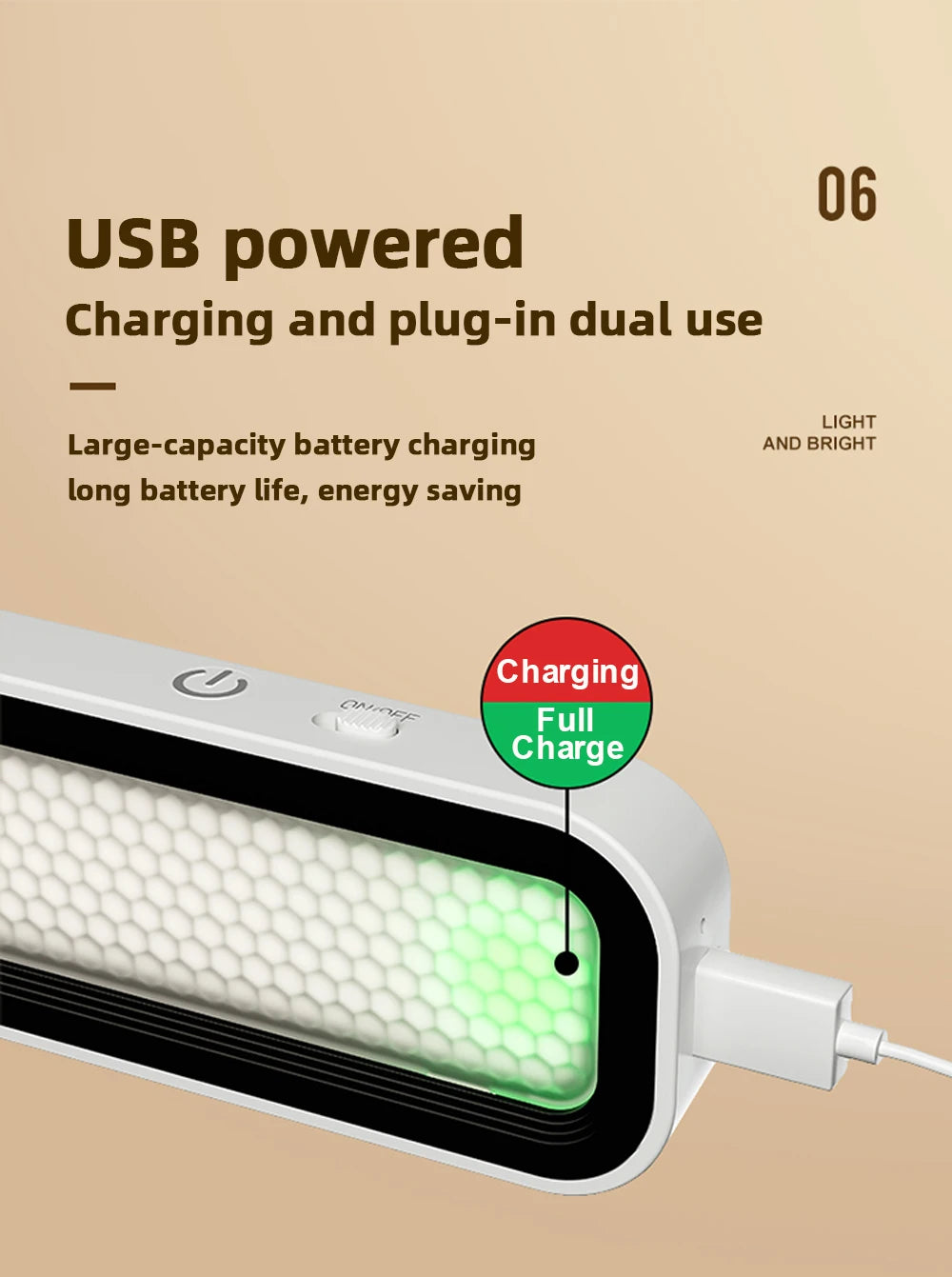 LED USB Makeup Mirror Light