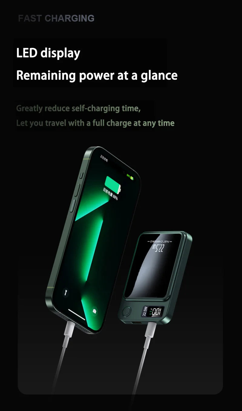 30,000mAh Magnetic Fast Charging Power Bank