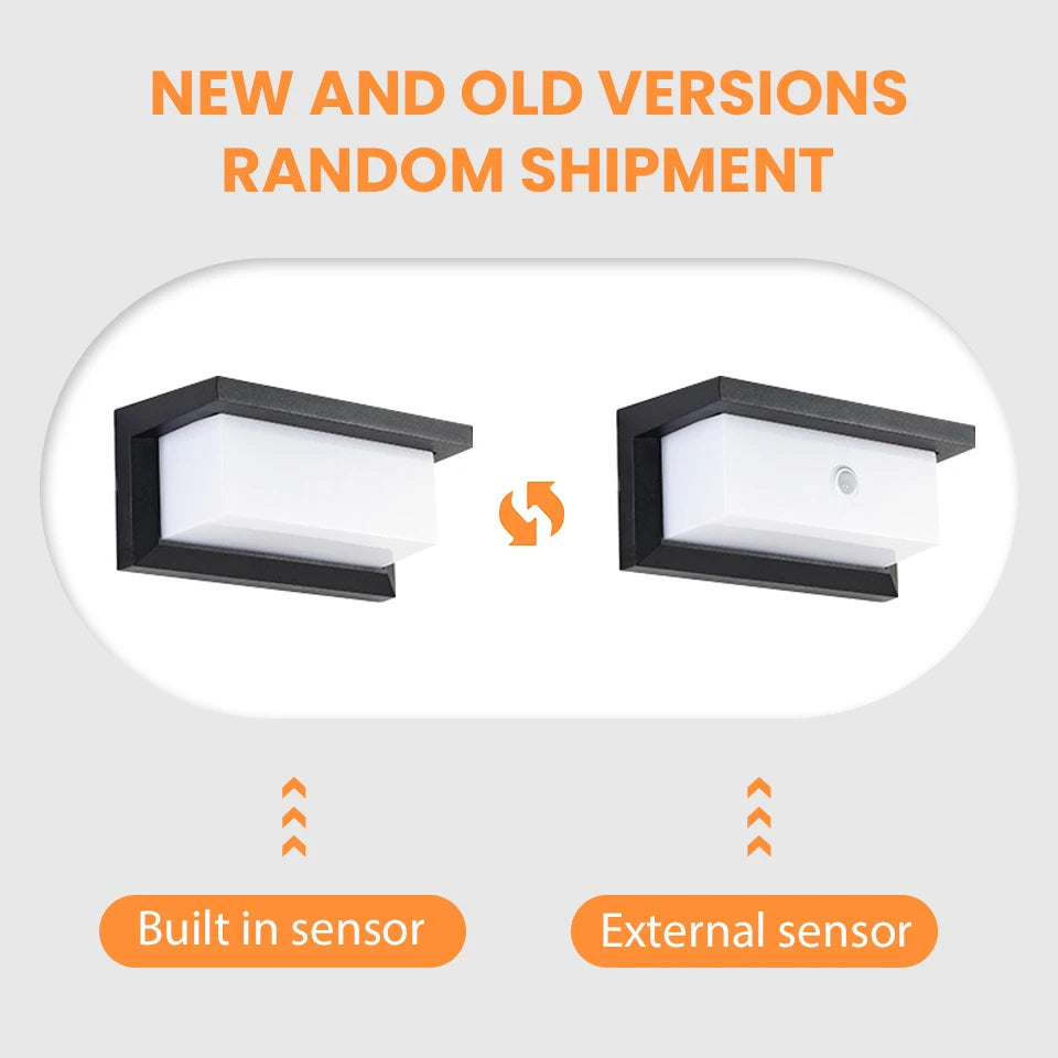 Outdoor LED Motion Wall Light