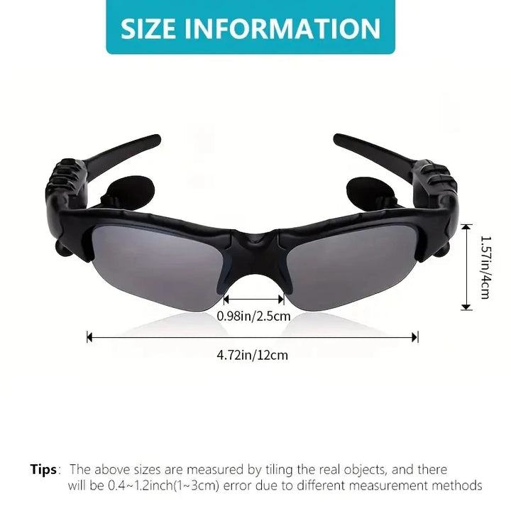 Smart Glasses Bluetooth Headphones Wireless