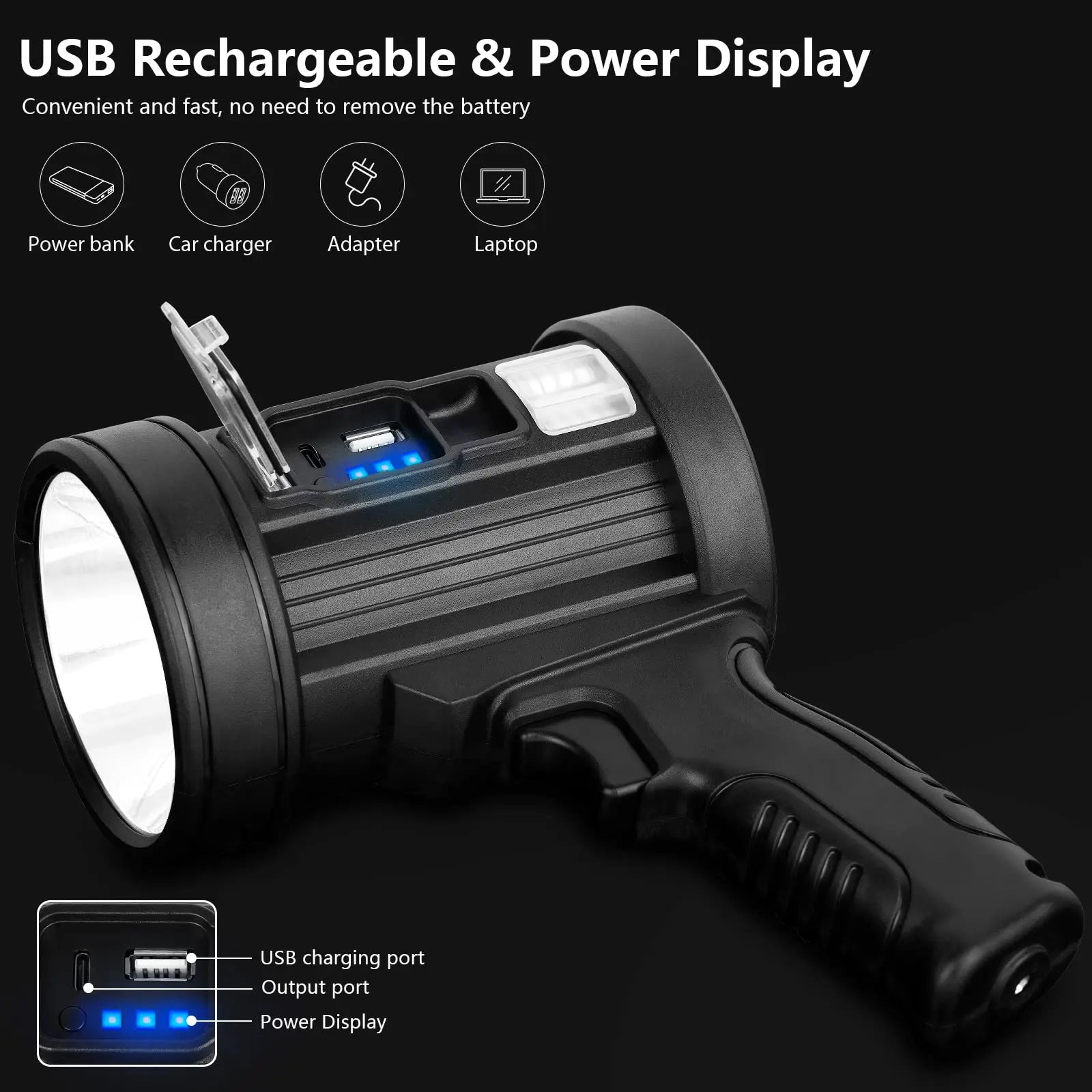 Rechargeable Hunting Spotlight