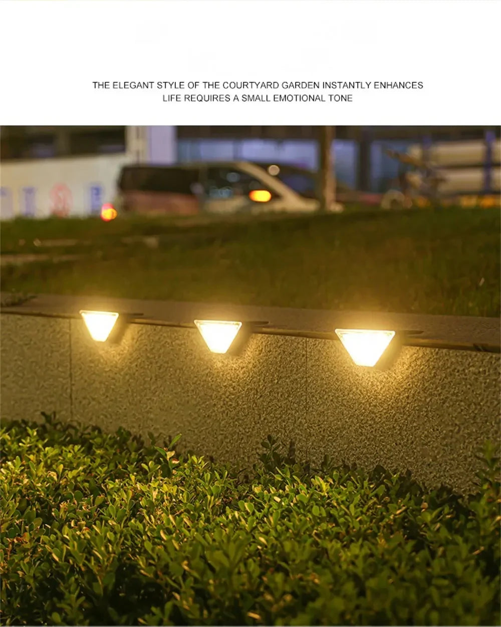 LED Solar Step Lights
