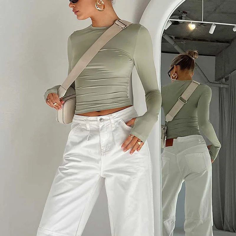 Women’s Slim Crop Top