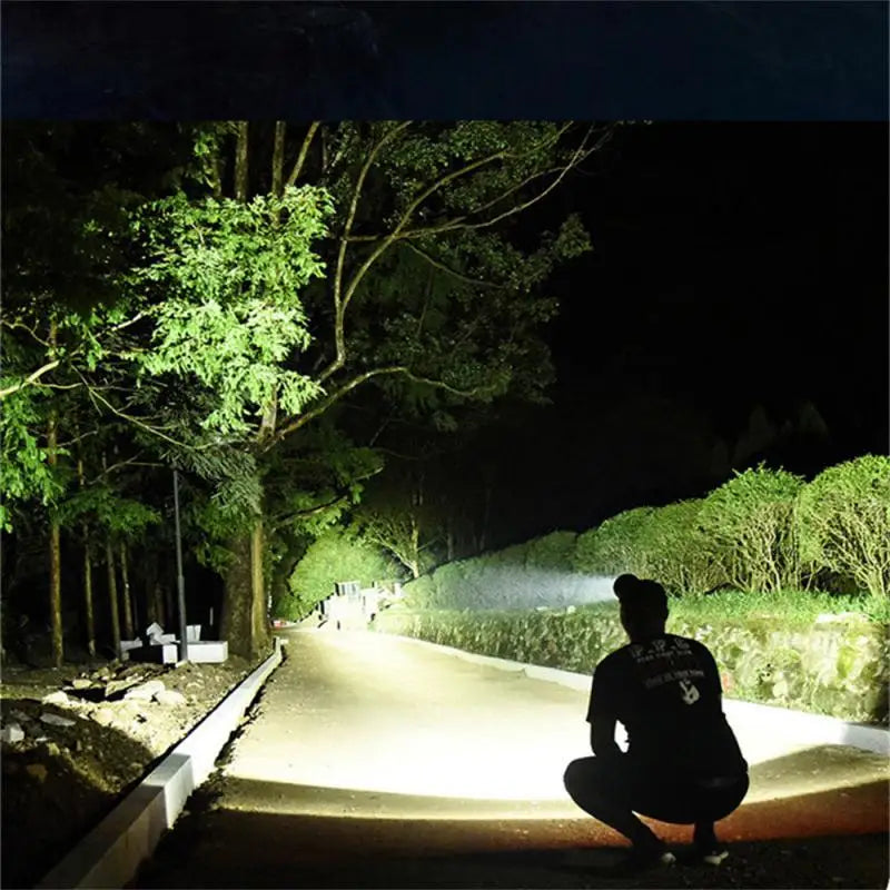 BORUiT 5000LM LED Rechargeable Headlamp