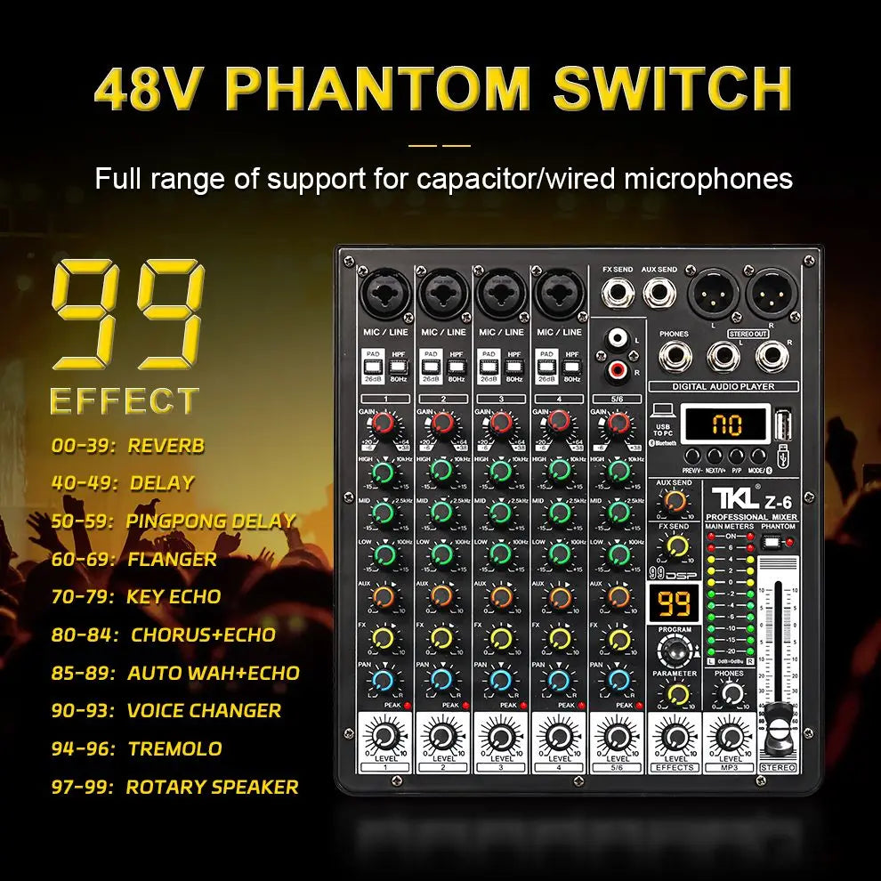 Bluetooth Karaoke Mixer