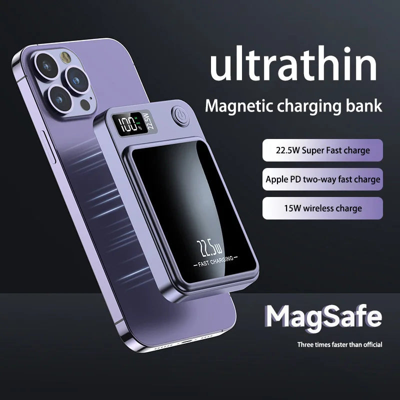 30,000mAh Magnetic Fast Charging Power Bank