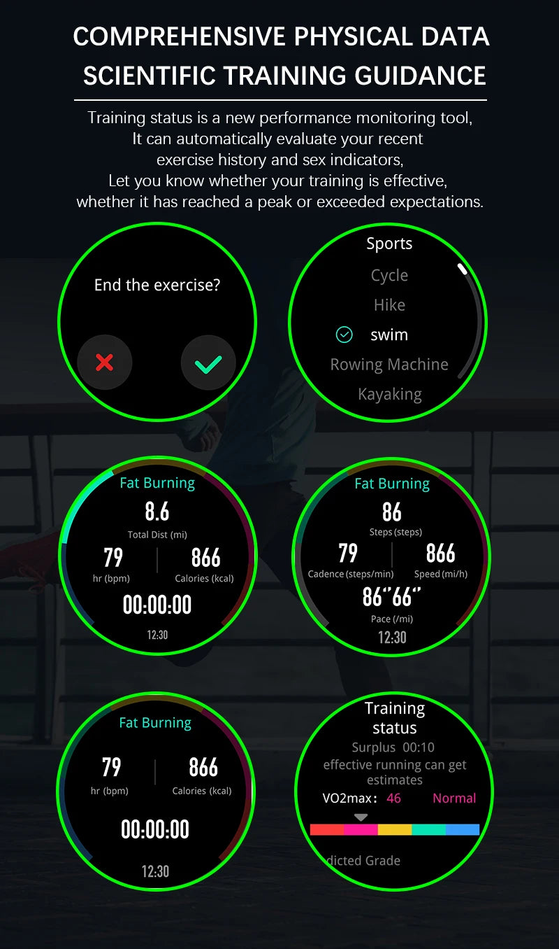 New GPS Sport Smartwatch for Men