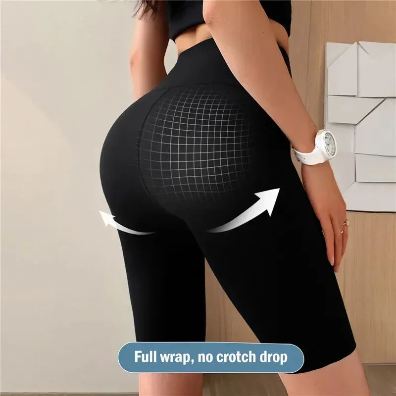 Women  Cycling Jogging Fitness High Waist Push Up