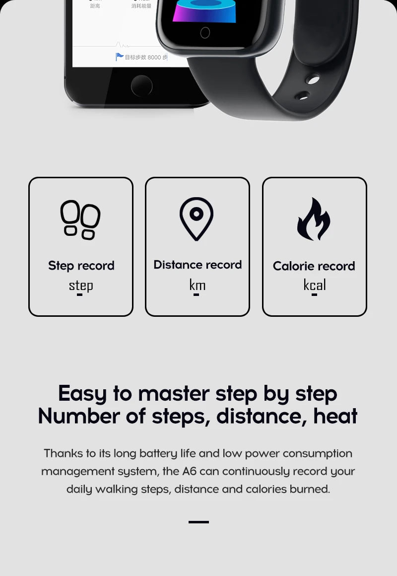 Fitness Smartwatch with Music