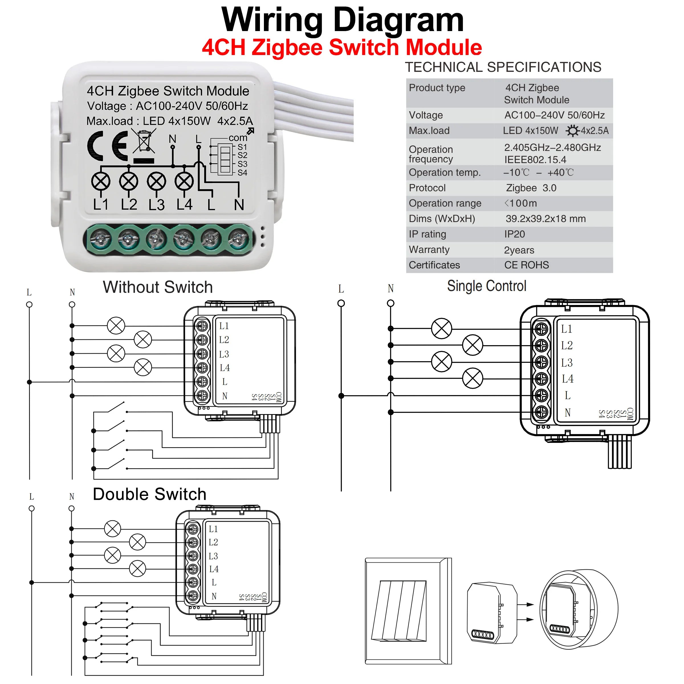 10A Smart Switch Module