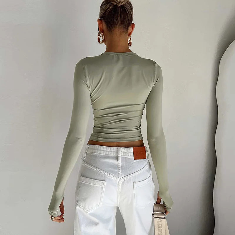 Women’s Slim Crop Top