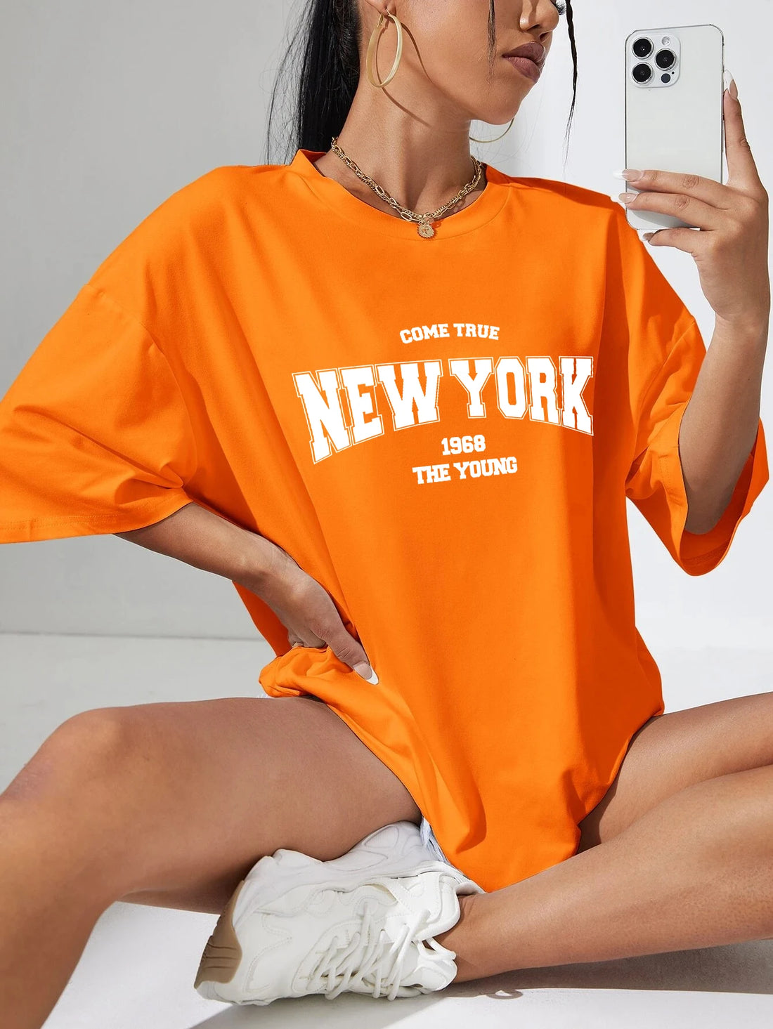 Oversized Cotton T-Shirt