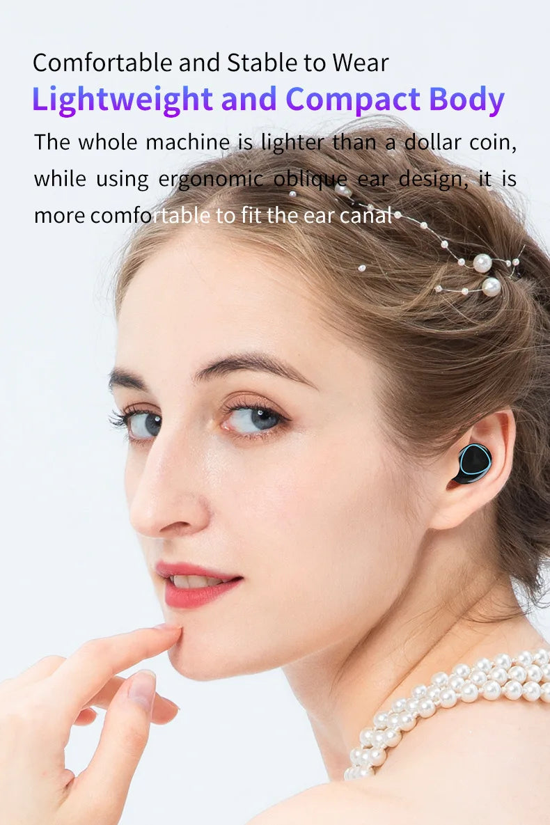 M10 Wireless Earphones Power Bank