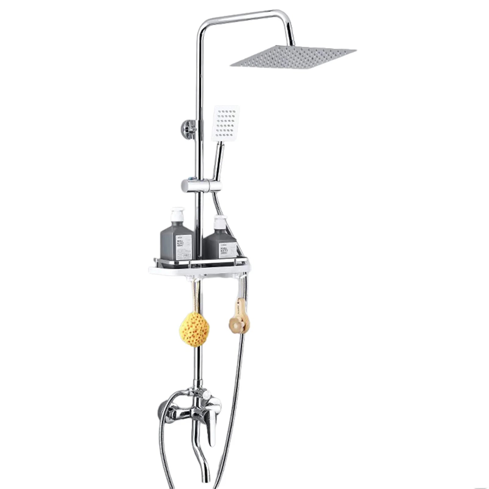 360° Rotatable Rainfall Shower Set