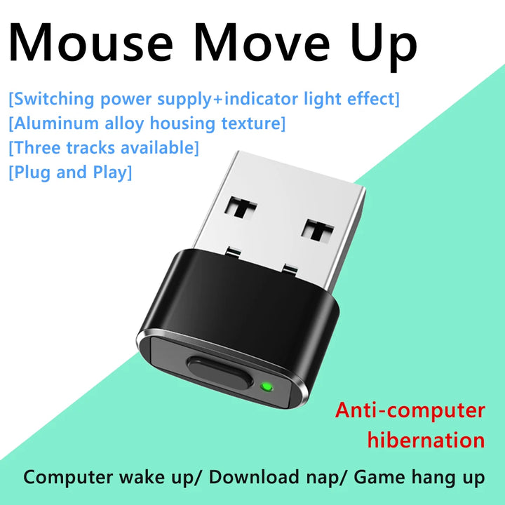Mouse Jiggler Undetectable USB Mover