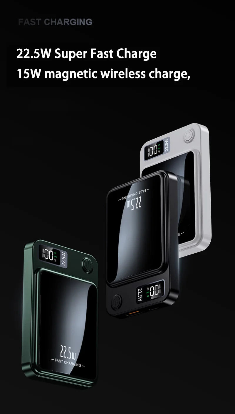 30,000mAh Magnetic Fast Charging Power Bank