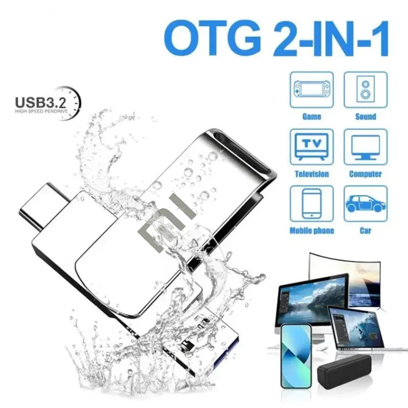 16TB USB 3.2 High-Speed Flash Drive