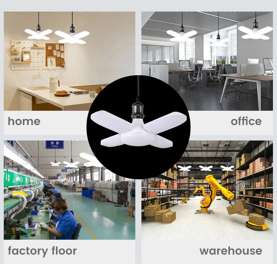 Foldable LED Bulb 28W E27