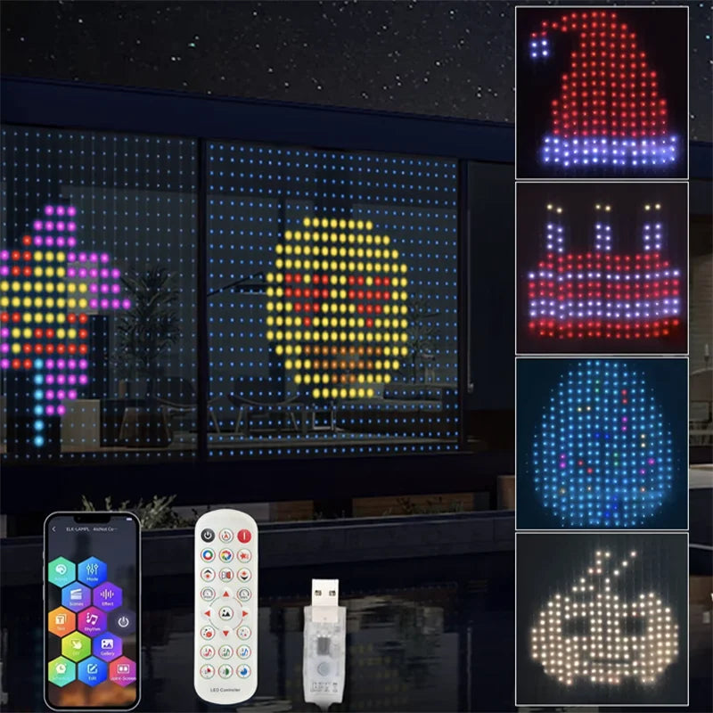 Smart RGB Curtain Lights