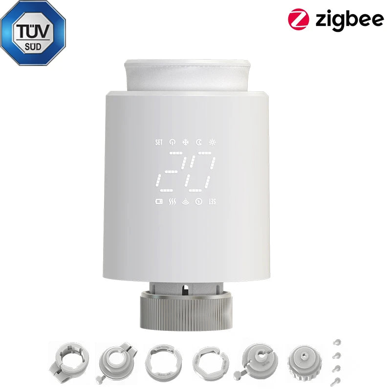 Smart Thermostat TRV Valve – Zigbee/WiFi