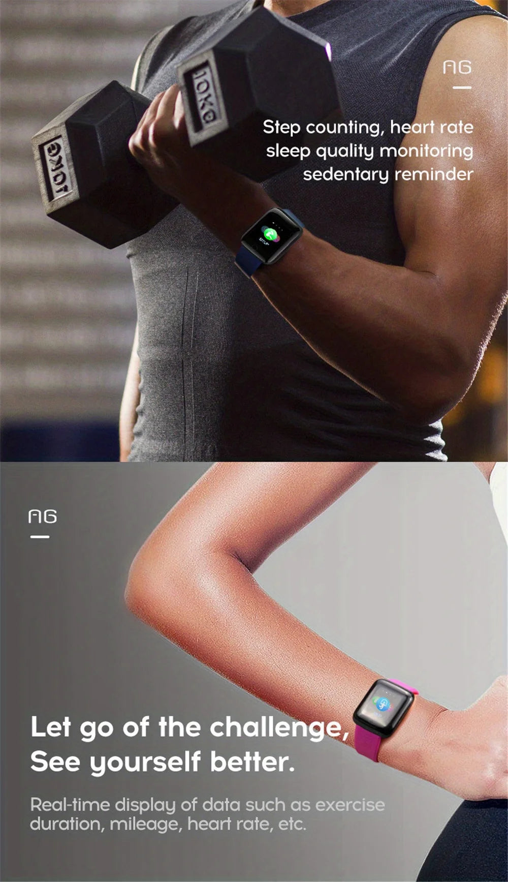 Fitness Smartwatch with Music