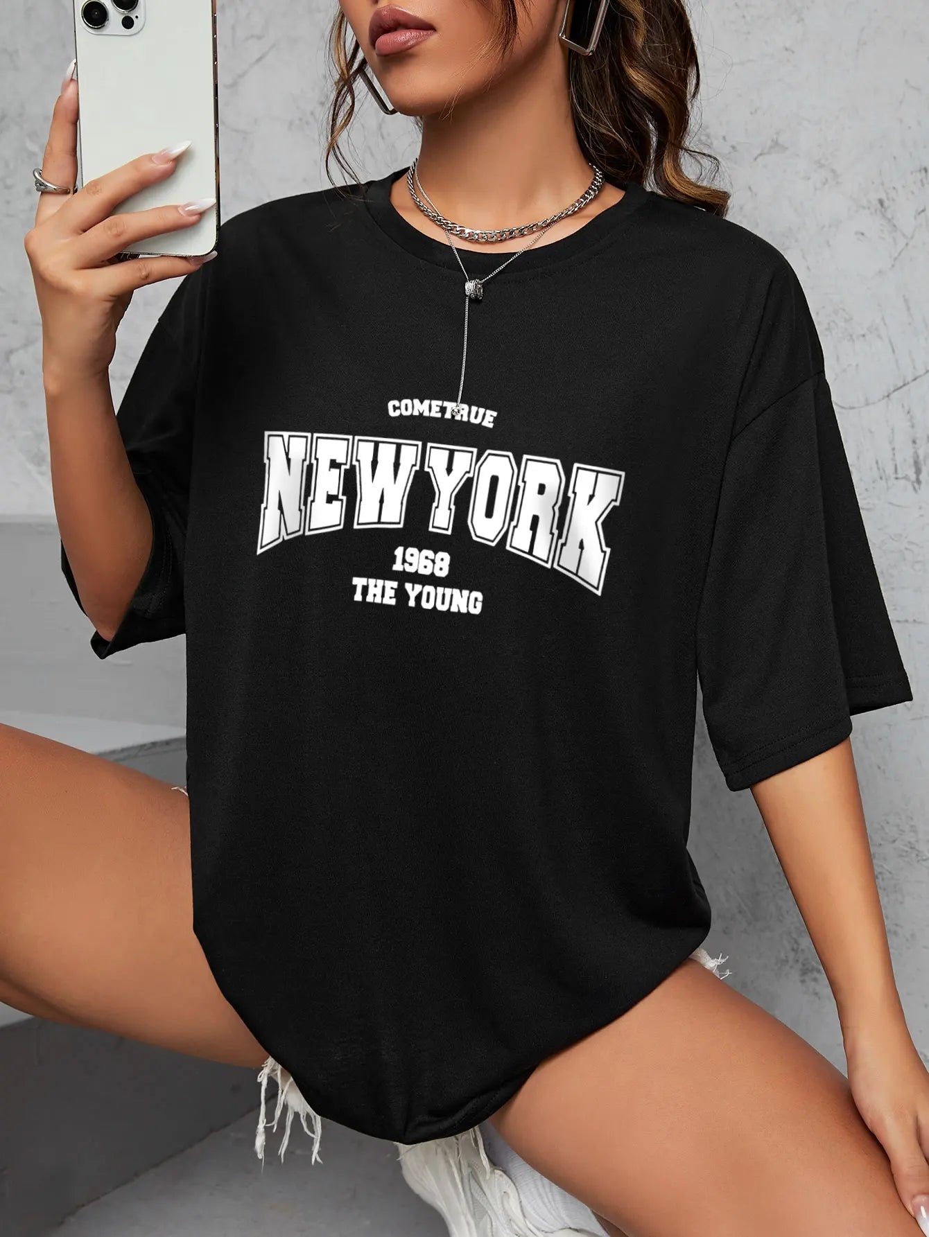 Oversized Cotton T-Shirt
