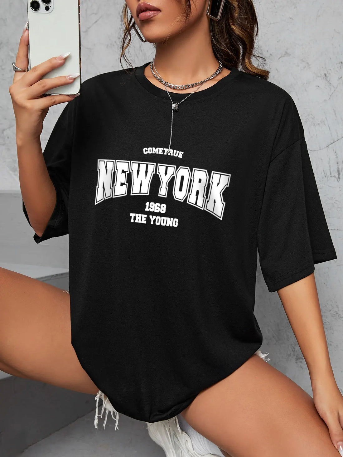 Oversized Cotton T-Shirt