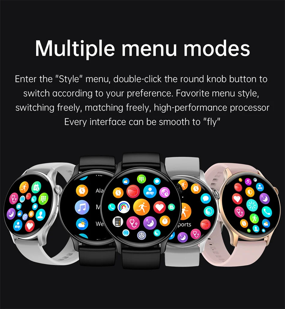 2024 AMOLED Ladies Smartwatch