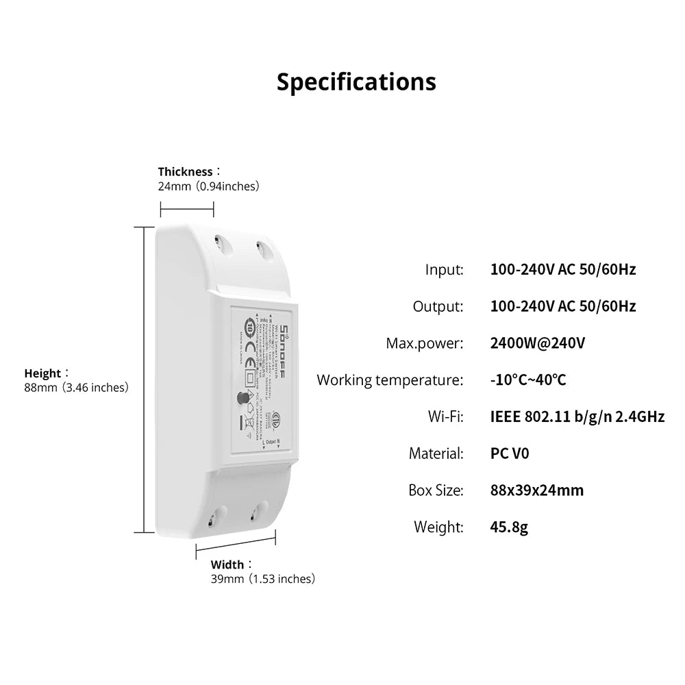 Remote Voice Control Light Switch