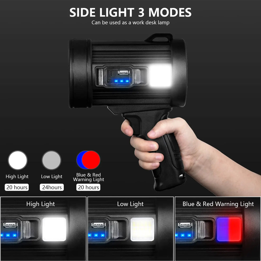 Rechargeable Hunting Spotlight