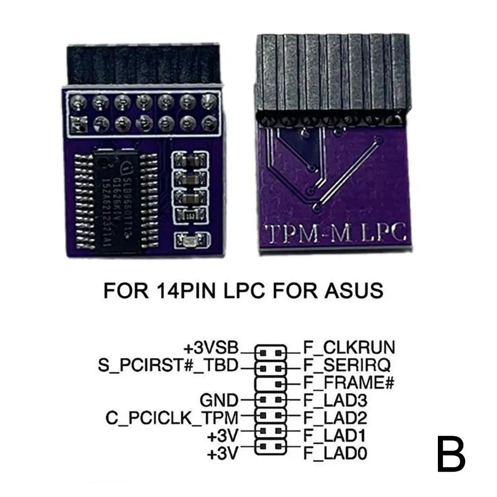 TPM 2.0 Security Module 14Pin