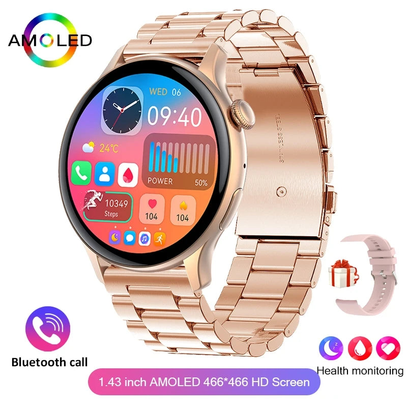 2024 AMOLED Ladies Smartwatch