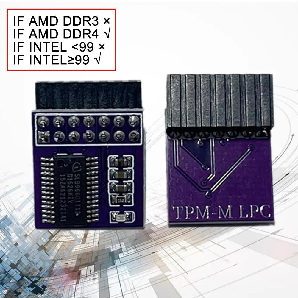 TPM 2.0 Security Module 14Pin