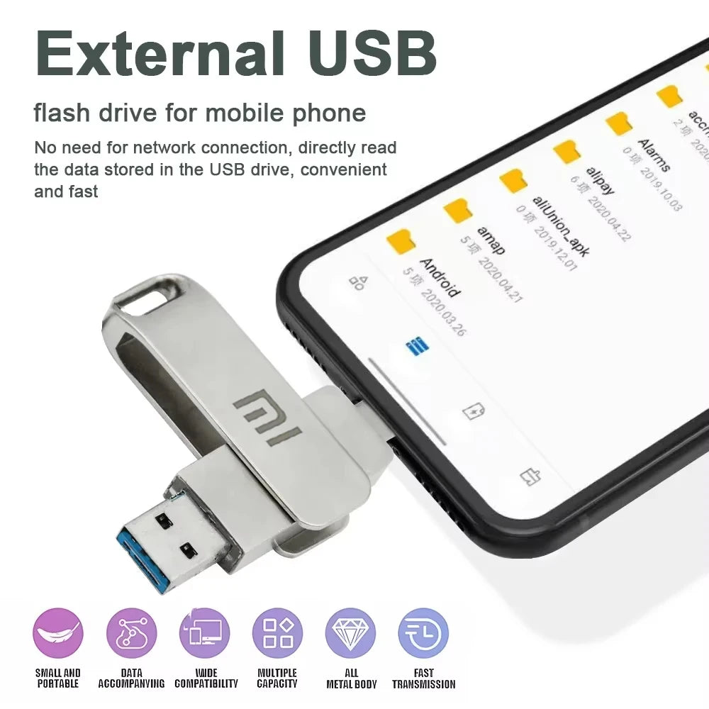 16TB USB 3.2 High-Speed Flash Drive
