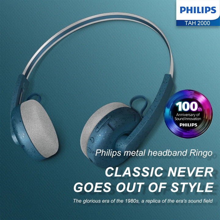 Philips TAH2000 Bluetooth Headphones